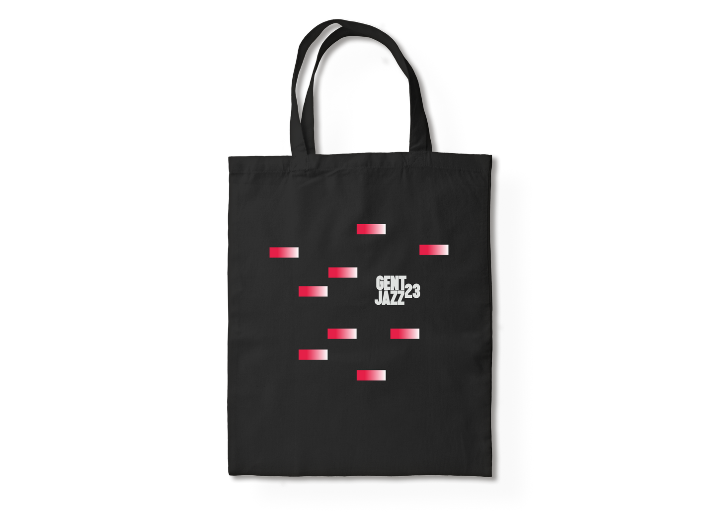 Totebag - Glitchy Red